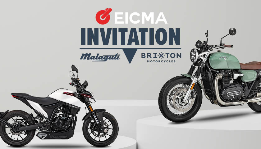 2022 EICMA motorkerékpár szakkiállítás, Brixton.motorcycles és Malaguti stand