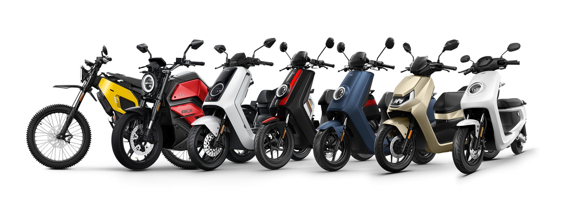 NIU modellista 2025 NIU elektromos motorok és robogók 2025-ös motorpaletta