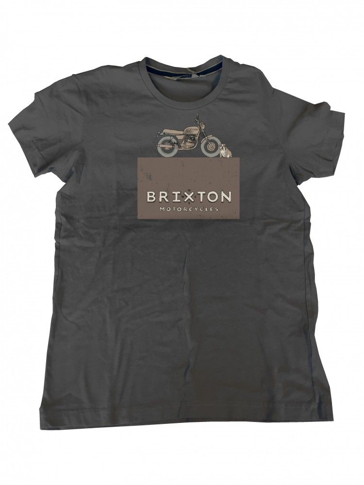 Brixton sötétszürke póló