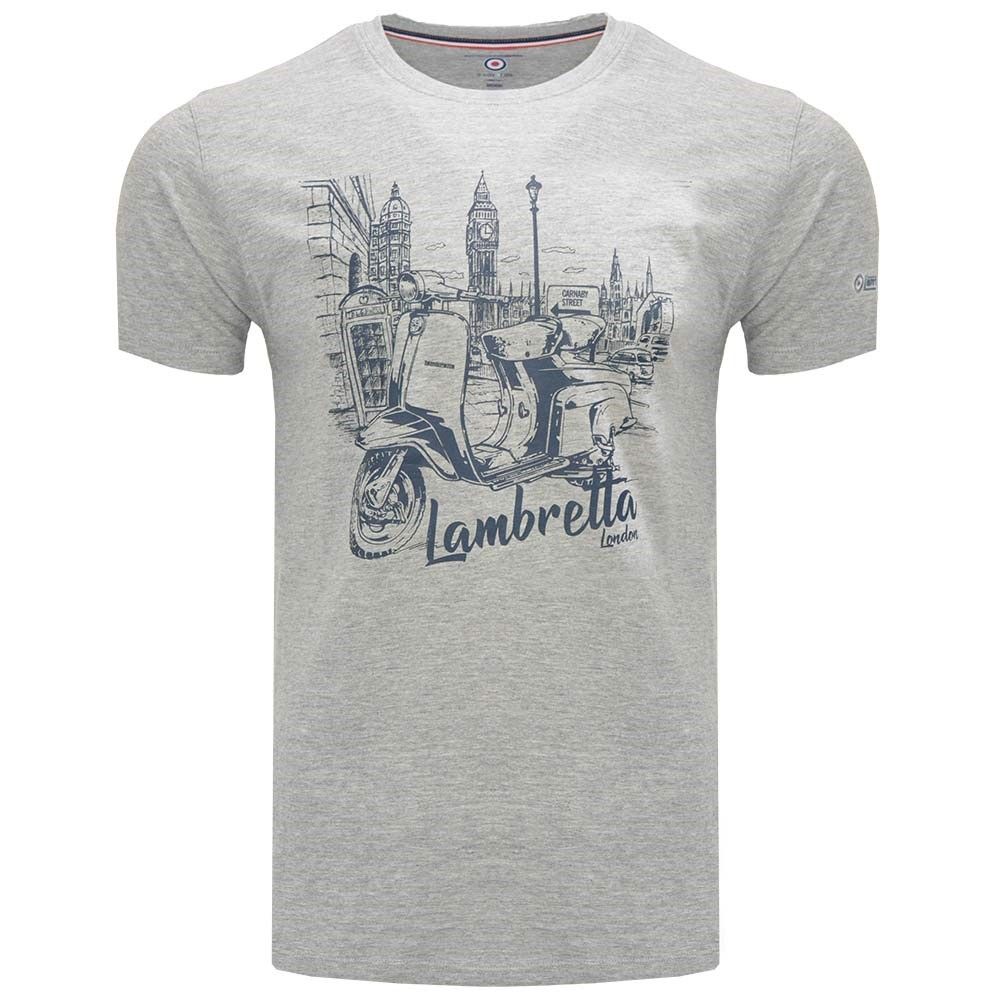 Lambretta szürke városkép póló "M" méret