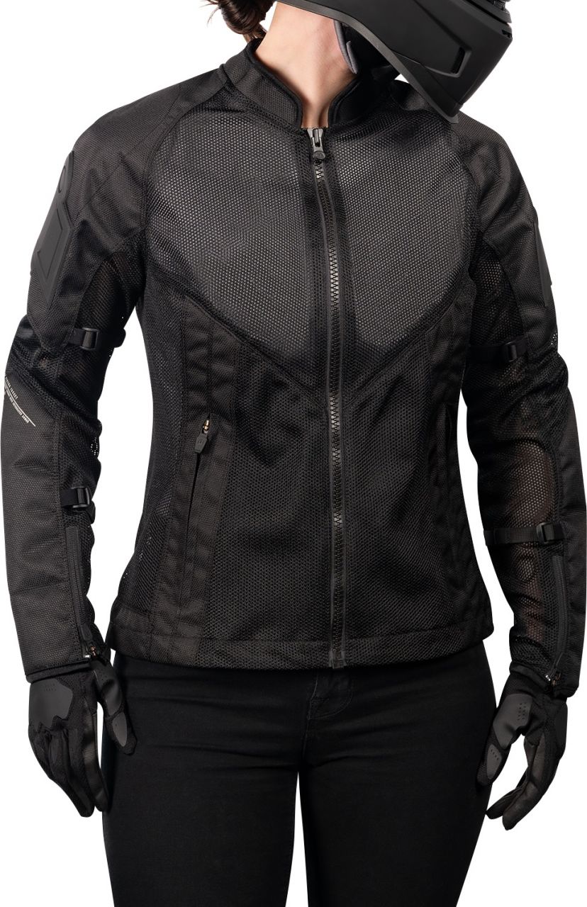 ICON Women's Mesh™ AF Jacket Női Nyári motoros kabát (S)