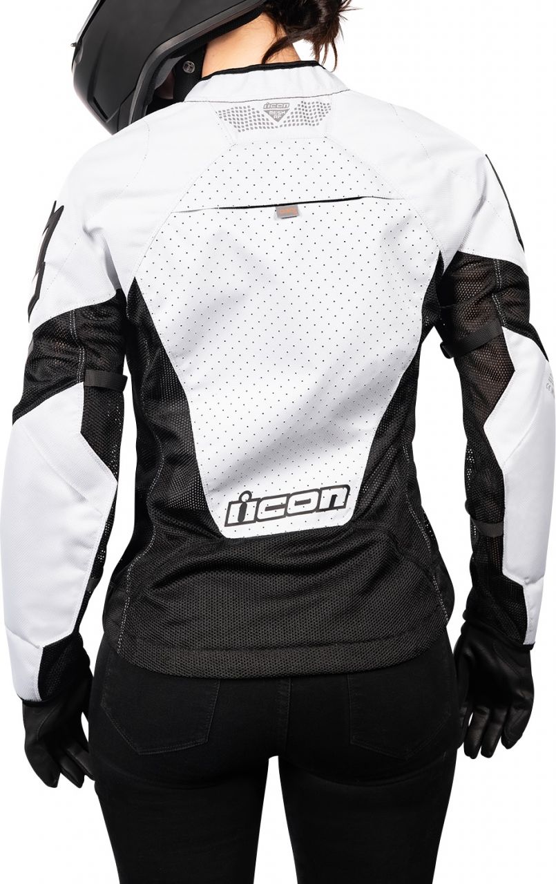 ICON Women's Mesh™ AF Jacket Női Nyári motoros kabát (L)