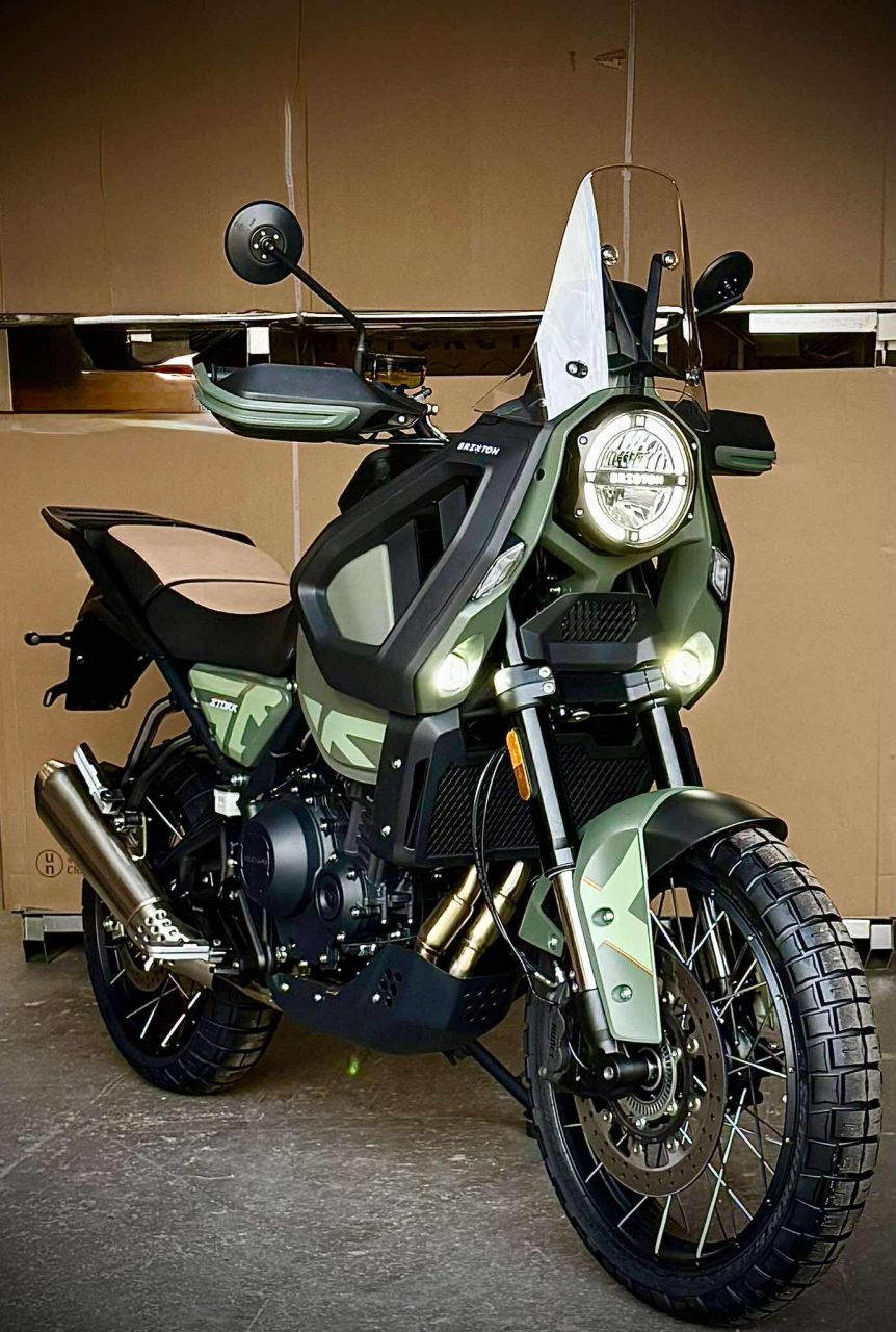 Brixton Crossfire 500 Storr, ABS, zöld, EURO V+,L3e-A2 Brixton Crossfire 500 Storr, ABS, zöld, EURO V+,L3e-A2