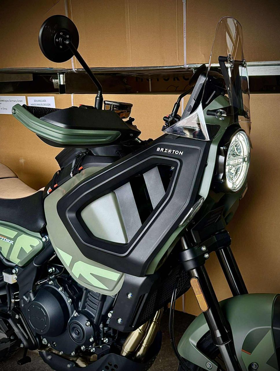Brixton Crossfire 500 Storr, ABS, zöld, EURO V+,L3e-A2 Brixton Crossfire 500 Storr, ABS, zöld, EURO V+,L3e-A2