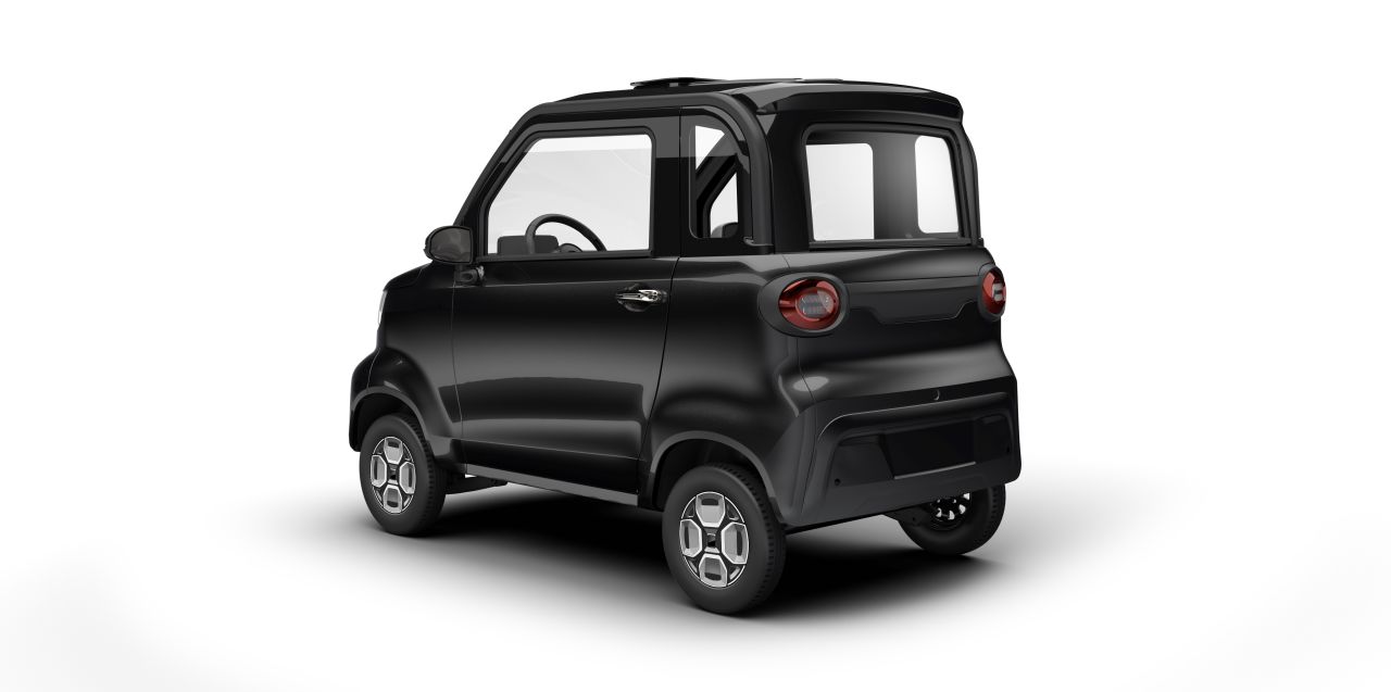 NIU MM500 elektromos mopedautó, L6e 45 km/h fekete