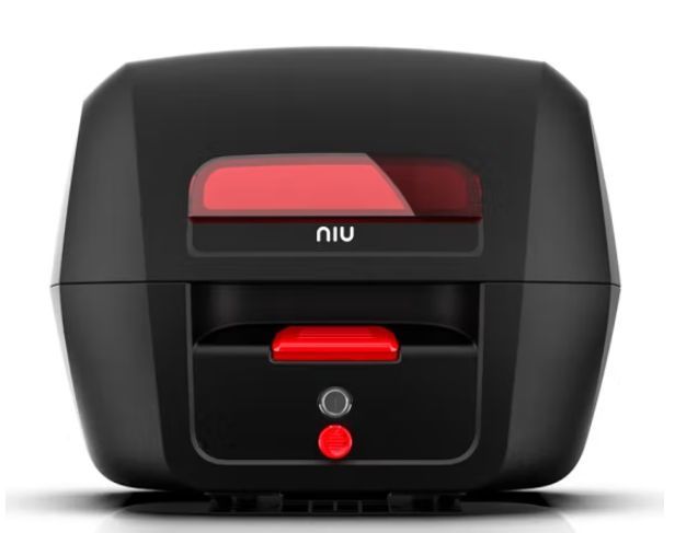 NIU N-31 hátsó csomagtartó doboz (top case) háttámlával