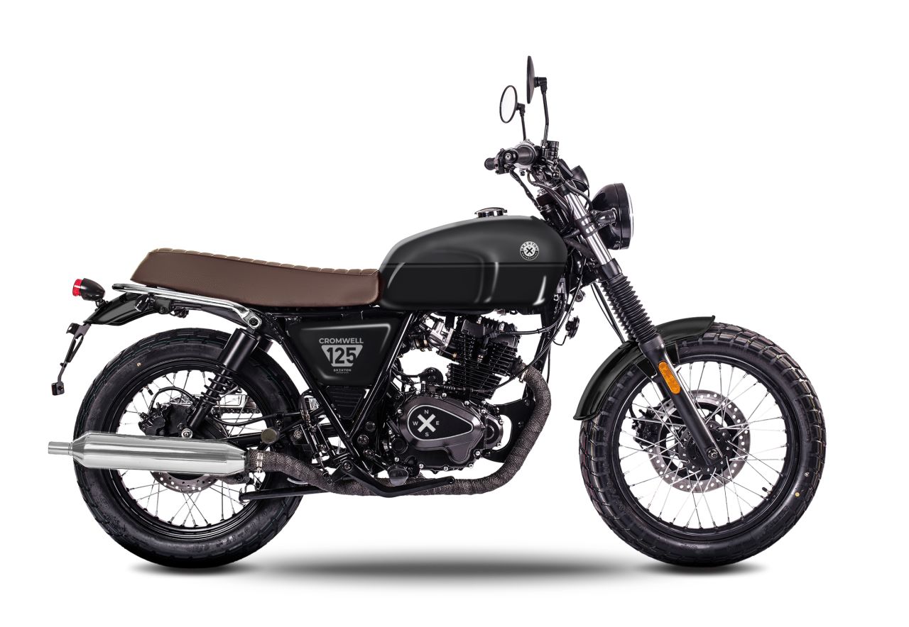 Brixton Cromwell 125 ABS, Backstage black, EURO V+. L3e-A1