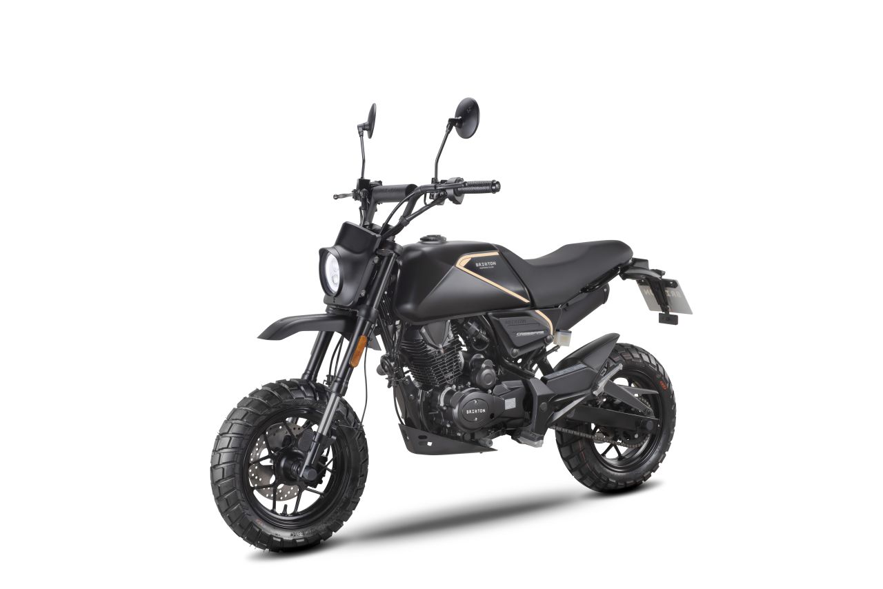 Brixton Crossfire 125 XS CBS, Backstage black, EURO V+. L3e-A1 Brixton Crossfire 125 XS CBS, Backstage black, EURO V+. L3e-A1