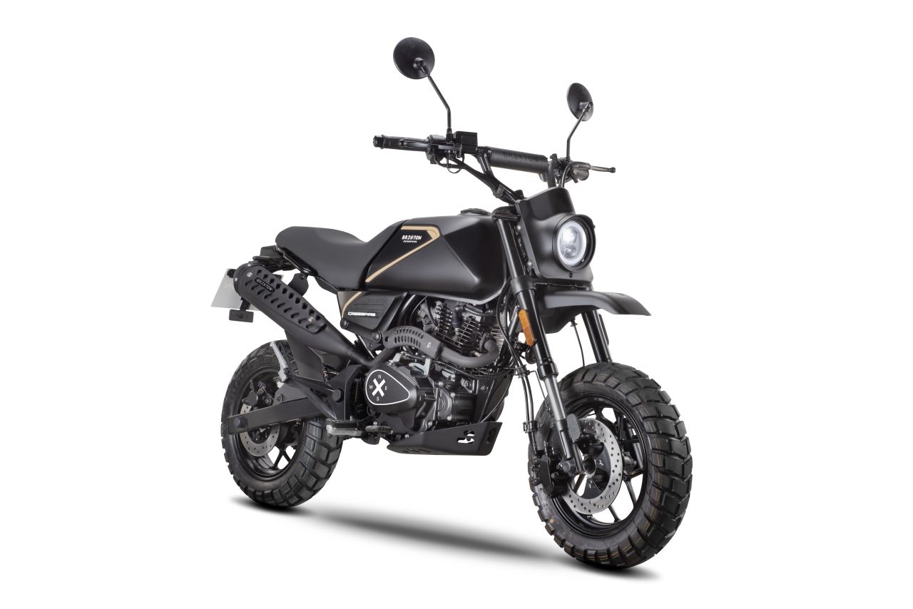 Brixton Crossfire 125 XS CBS, Backstage black, EURO V+. L3e-A1 Brixton Crossfire 125 XS CBS, Backstage black, EURO V+. L3e-A1