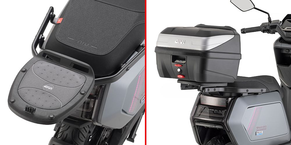 Hátsó doboz top case tartó konzol NIU NQiX széria (GIVI ) Hátsó doboz top case tartó konzol NIU NQiX széria (GIVI )