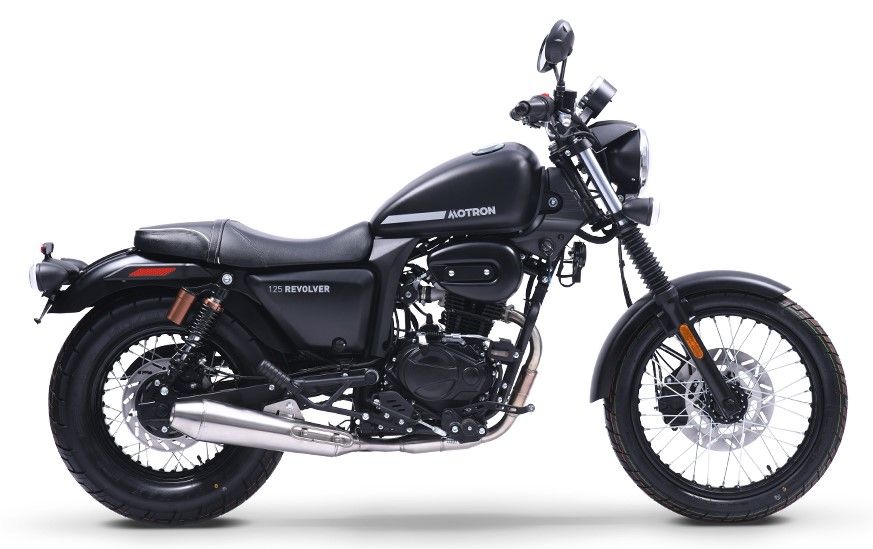 BEMUTATÓMOTOR - MOTRON REVOLVER 125 Fekete