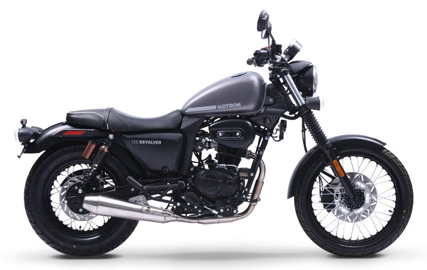 BEMUTATÓMOTOR - MOTRON REVOLVER 125 Szürke, EURO V, L3e-A1