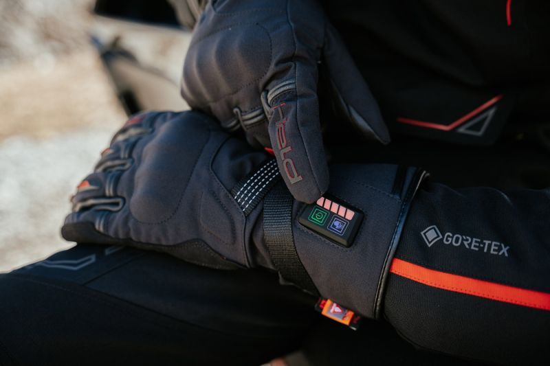 Held Inuit fűthető motoros kesztyű akkumulátorokkal