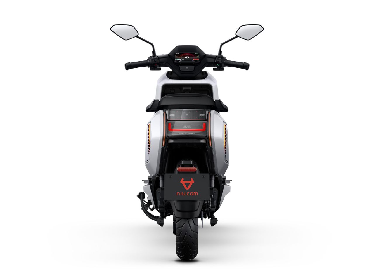 NIU NQiX 500 elektromos robogó 100km/h, fehér L3e-A1 - három akkumulátorral