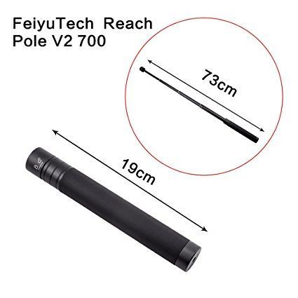 FeiyuTech Reach Pole 700 V2 teleszkópos hosszabbító rúd akciókamerákhoz, 19-73 cm