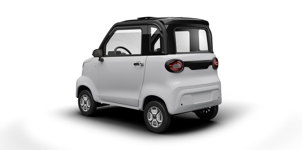 NIU MM500 elektromos mopedautó, L6e 45 km/h fehér