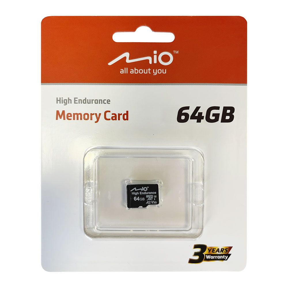 Mio high endurance MicroSD card 64GB