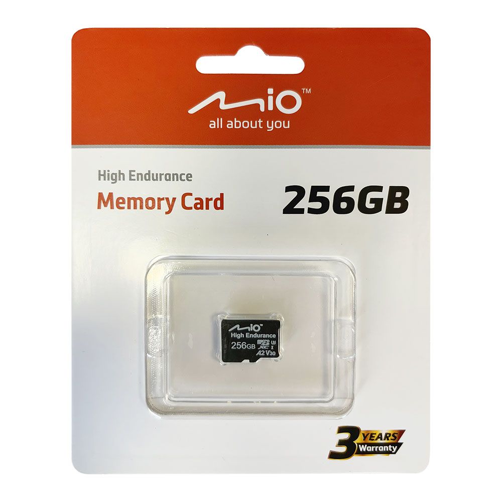 Mio high endurance MicroSD card 256GB Mio high endurance MicroSD card 256GB