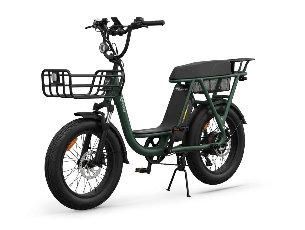 NIU BQi Utility 200 EU zöld elektromos rásegítésű kerékpár 25km/óra 