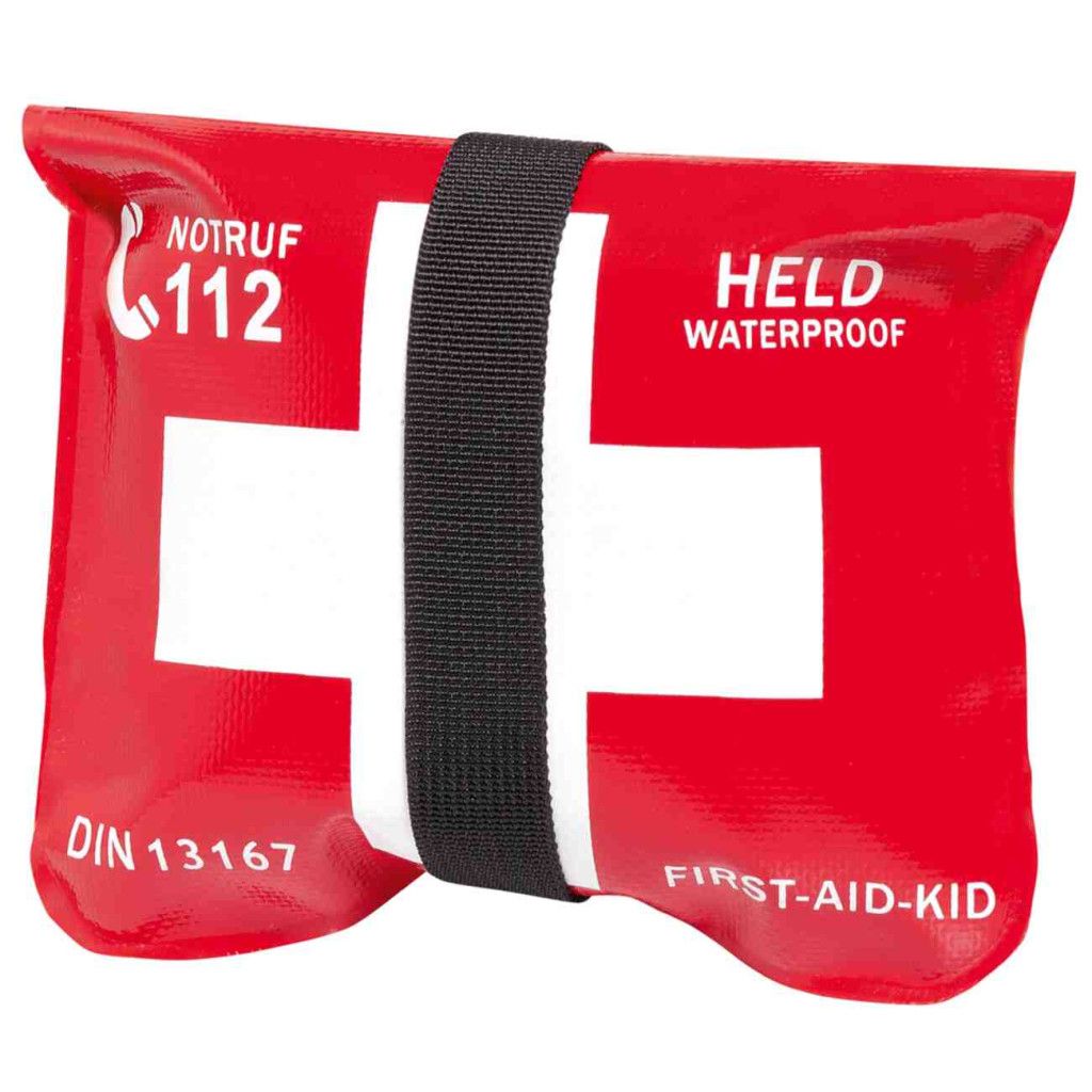HELD csomagszállítás motoron, First Aid, piros