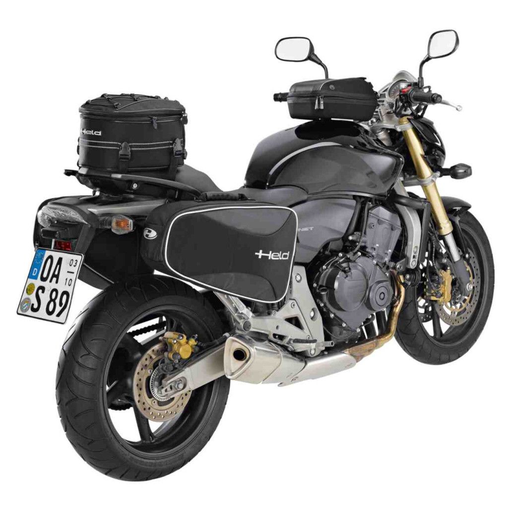 HELD csomagszállítás motoron, Iconic Evo, fekete HELD csomagszállítás motoron, Iconic Evo, fekete
