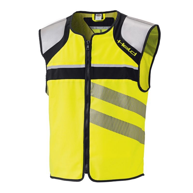 HELD motoros textil ruházat, Flashlight II, fekete-neonsárga