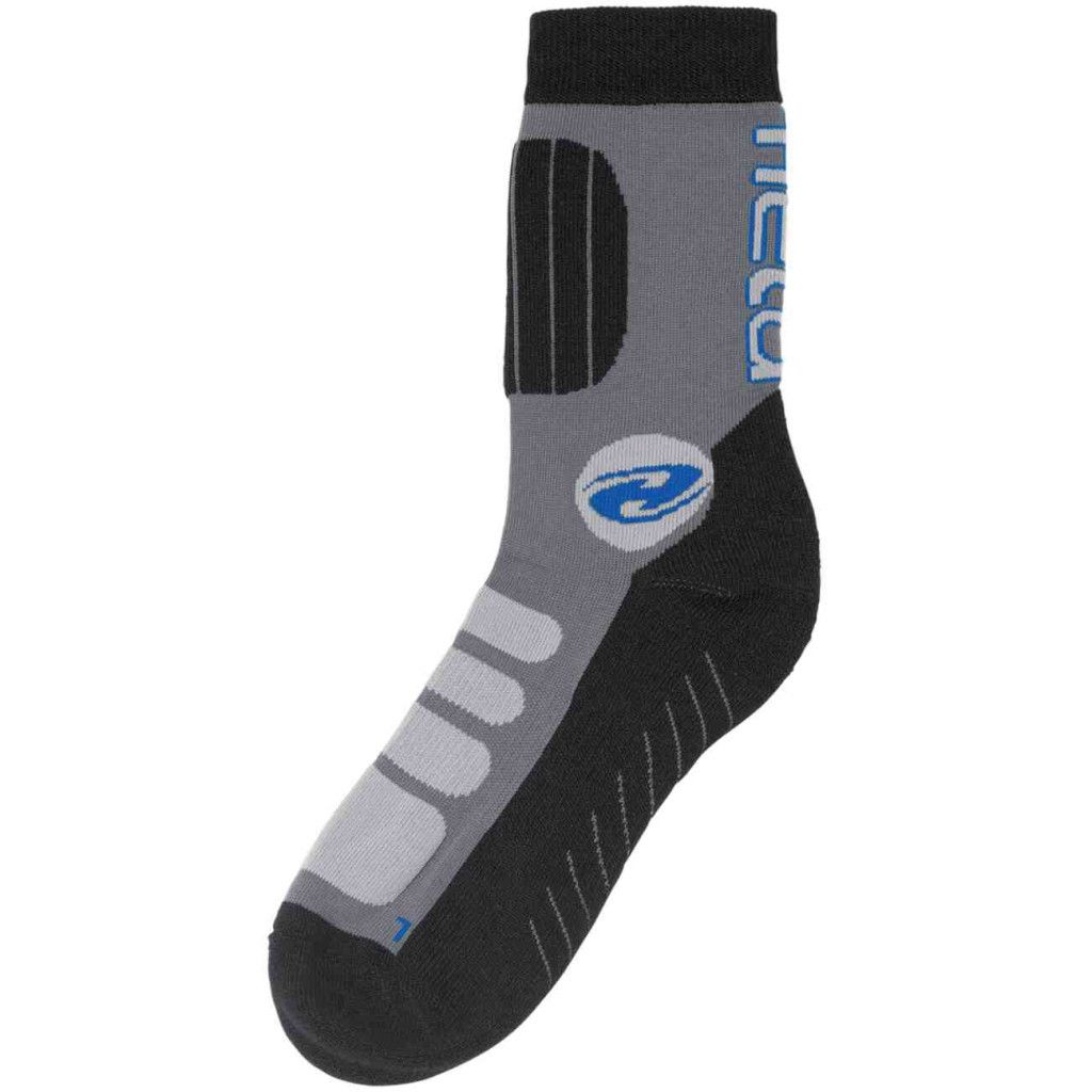 HELD motoros aláöltözet, Bike Socks short, szürke-fekete