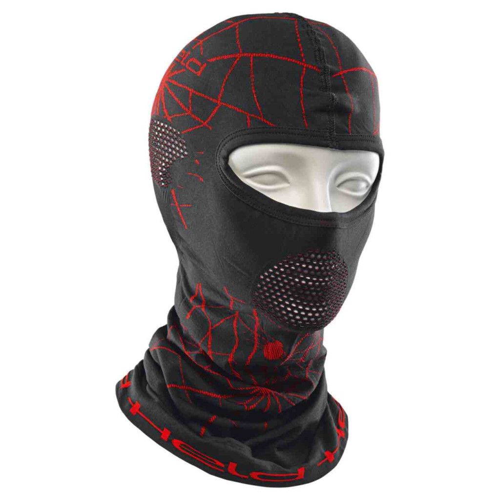 HELD motoros aláöltözet, balaclava, fekete-piros HELD motoros aláöltözet, balaclava, fekete-piros