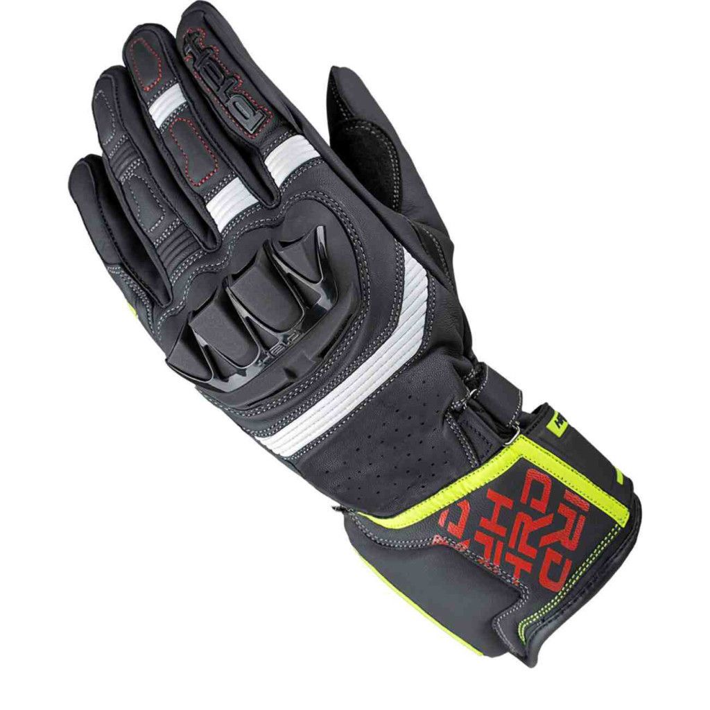 HELD motoros kesztyűk, Revel 3.0, fekete-fehér-piros