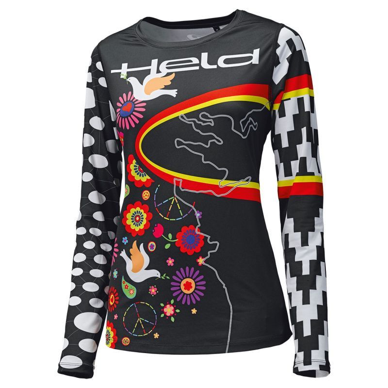 HELD motoros aláöltözet, Style Skin Top WMS, fekete-kék