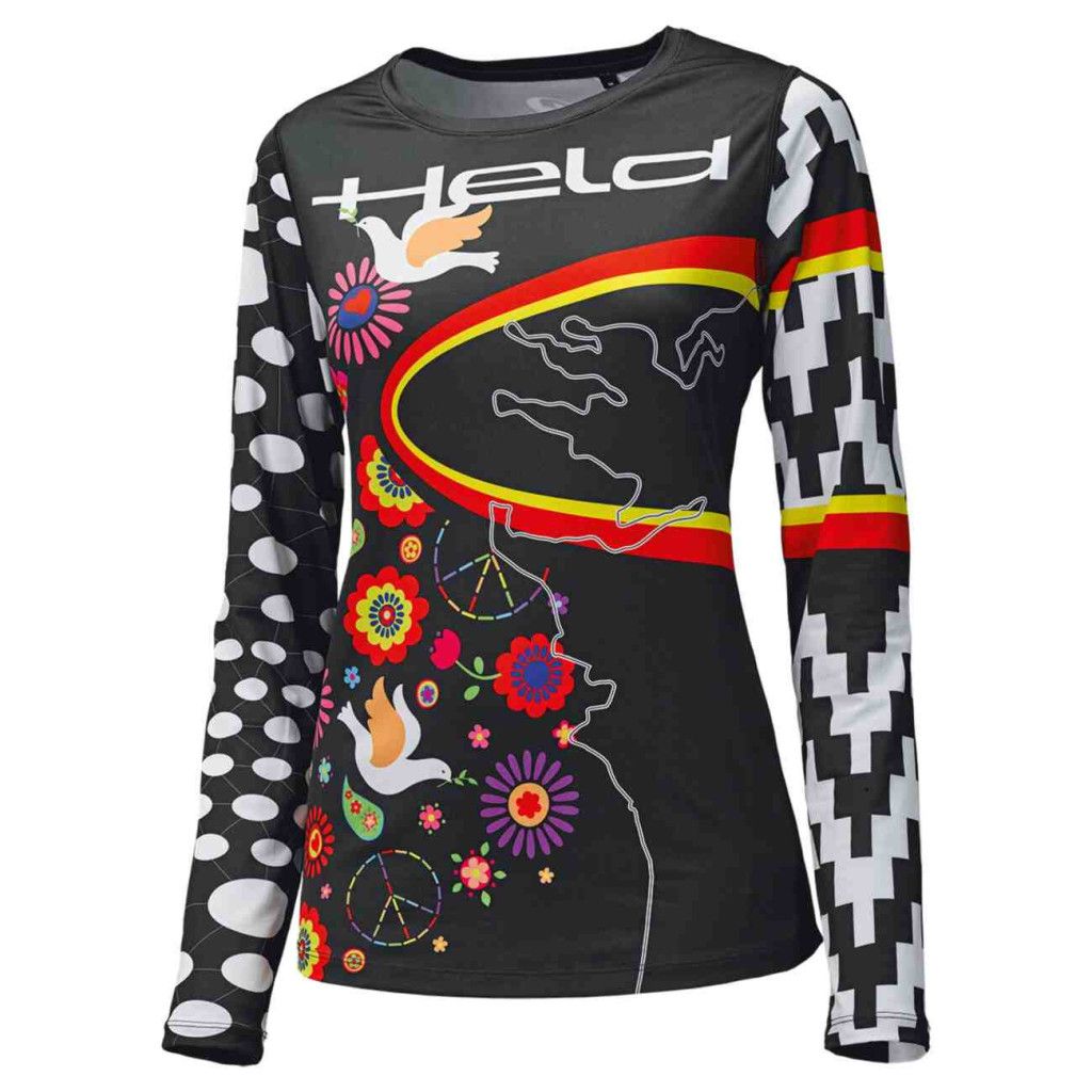 HELD motoros aláöltözet, Style Skin Top WMS, Design színek