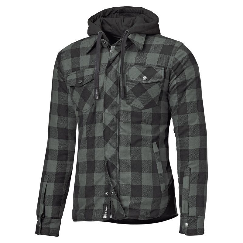 HELD motoros textil ruházat, Lumberjack II, fekete-zöld