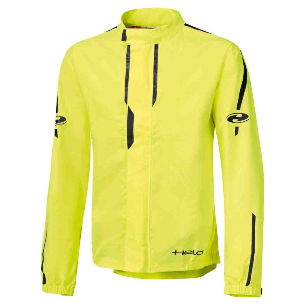 HELD motoros esővédő ruházat, Rainstorm Top, neonsárga-fekete HELD motoros esővédő ruházat, Rainstorm Top, neonsárga-fekete
